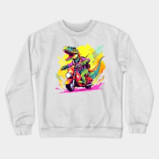 dino rider Crewneck Sweatshirt